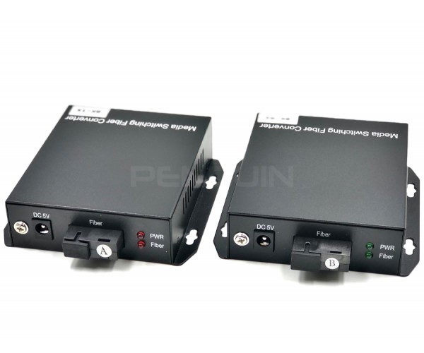 8 CH Dry Contact (Relay Switch) Fiber Converter SM / MM 20KM